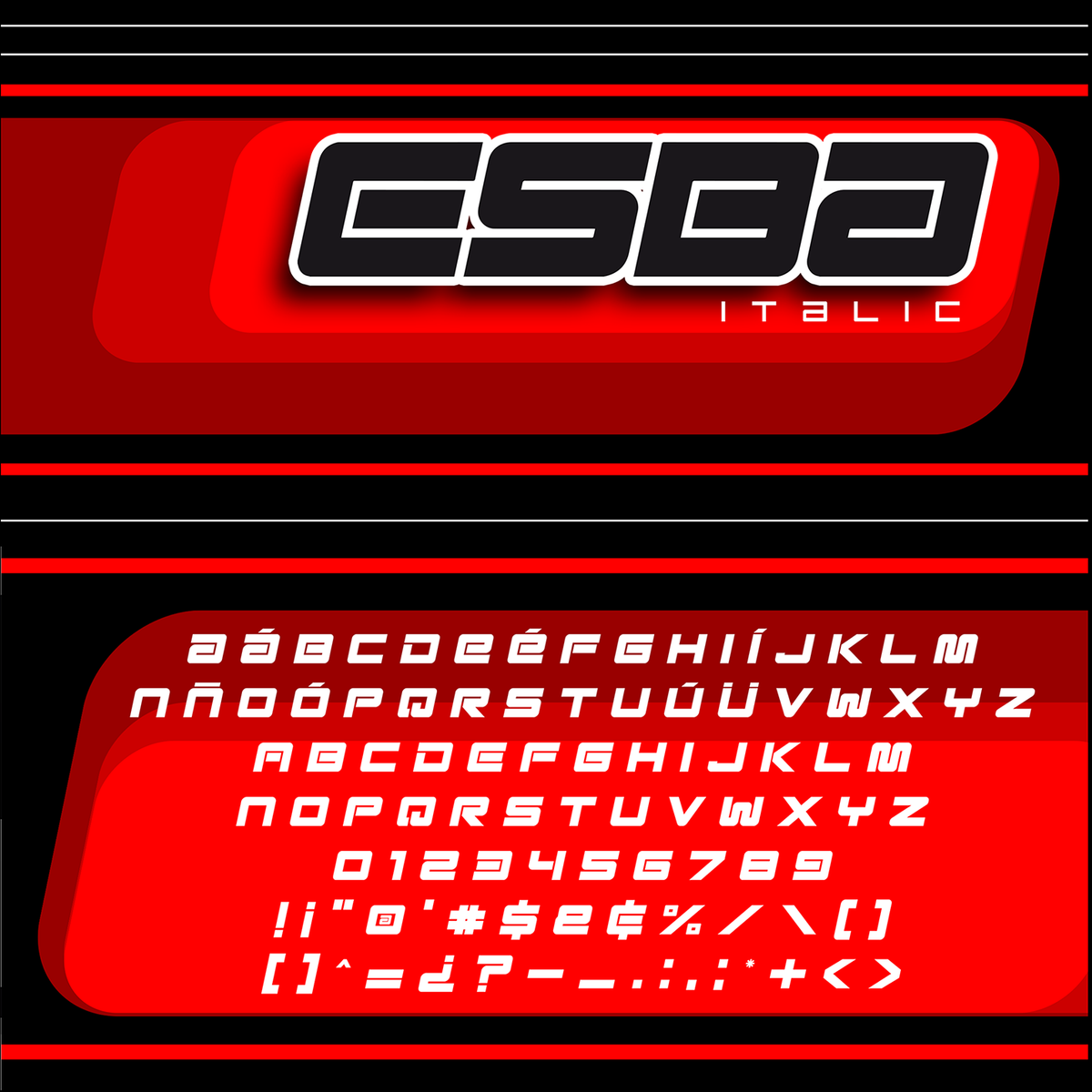 Esba - Italic