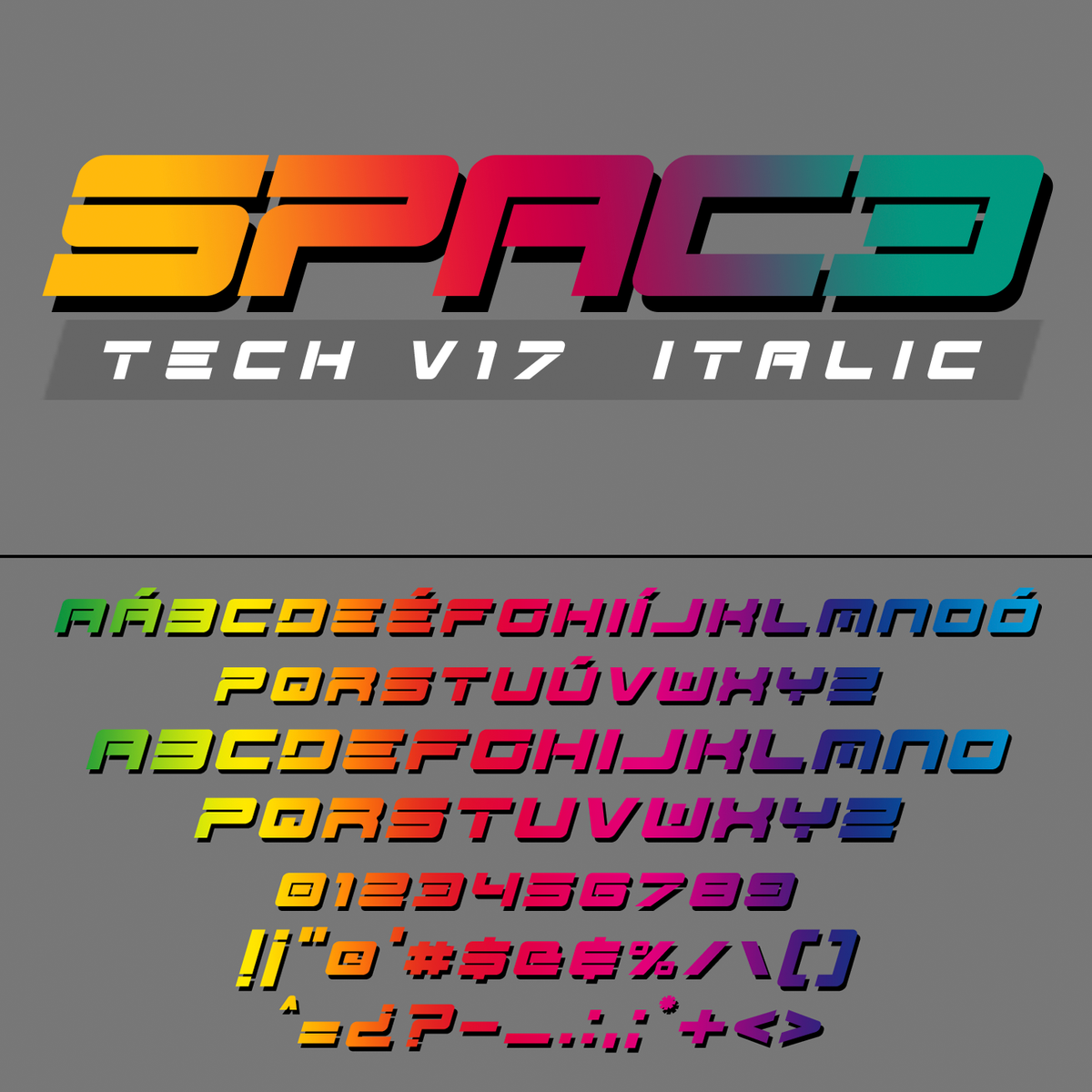 Spac3 - v17 Italic